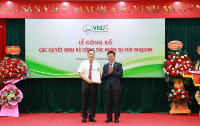Appointment of Prof. Dr. Sci. Nguyen Dinh Duc as Chairman of the University Council of University of Engineering and Technology, Vietnam National University-Hanoi