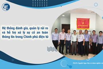 Hệ thống đánh giá, quản lý rủi ro và hỗ trợ xử lý sự cố an toàn thông tin trong Chính phủ điện tử theo chuẩn Việt Nam và quốc tế