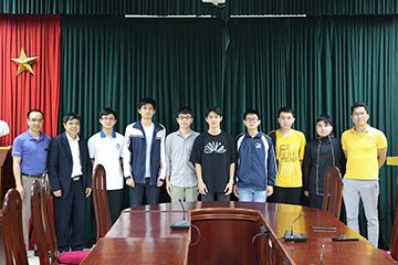 Sinh viên Trường ĐHCN đạt giải cao tại kỳ thi Olympic Toán học sinh viên toàn quốc năm 2022