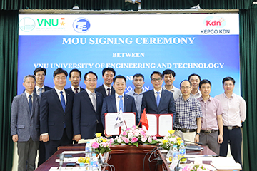 Lễ ký kết hợp tác về lĩnh vực công nghệ và công nghiệp điện lực với Công ty KEPCO KDN, Hàn Quốc
