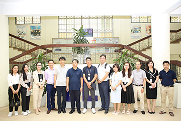 Mở rộng các hoạt động hợp tác với Công ty LG Display Việt Nam Hải Phòng trong lĩnh vực kỹ thuật công nghệ