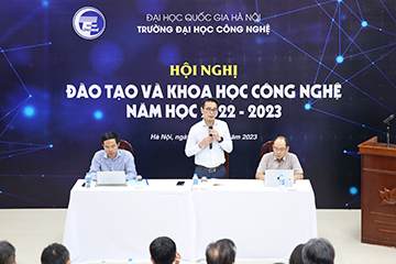Trường Đại học Công nghệ tổ chức Hội nghị Đào tạo và Khoa học công nghệ năm học 2022-2023